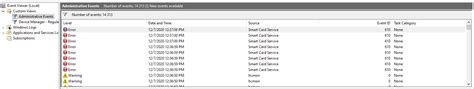 event 610 smart card service windows 10|Question Smart Card Reader error ID 610 on my new laptop.